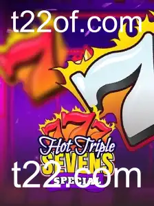 Descubra HotTripleSevensSpecial: O Jogo de Slots que Está Conquistando T22.com